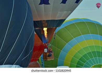 Bristol, Bristol / United Kingdom - August 8th 2015: Bristol Balloon Festival