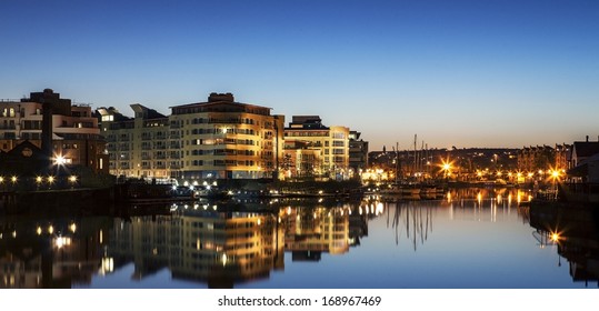 Bristol Waterfront at night
