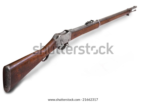 Britain Infantry Riffle 19th Century System Stock Photo 21662317 ...