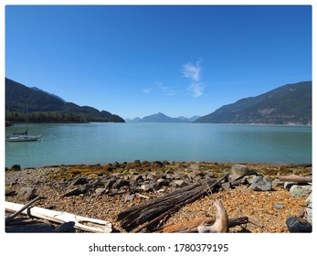 Britannia Beach In Squamish, BC, Canada