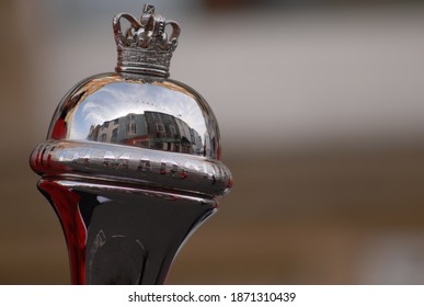 A British Ceremonial Mace Often Used In Mayoral Parades.