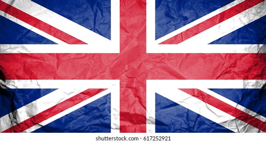 British Flag Backdrop Background Texture Stock Illustration 207581140