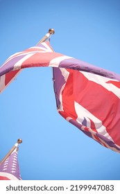 The British Flag At The Fairmont Royal York Hotel
