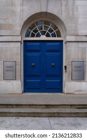 British Medical Association Blue Doors.