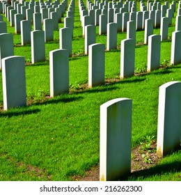 British Military Cemetery Bavaria Germany Stock Photo 216262300 ...