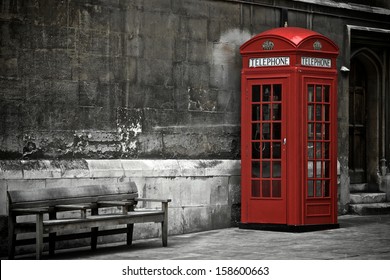 British Phone Booth in London, United Kingdom