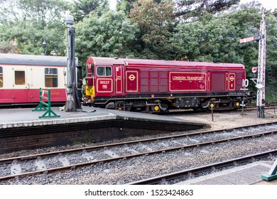 British Rail Class 20 Engine Seen On The Poppy Line At Sheringham, Norfolk, UK. Taken On 29th Sept 2019.