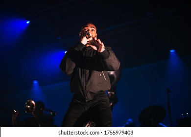 British Rapper Kano Aka Kane Brett Robinson, Live At O2 Victoria Warehouse Manchester Uk, 15th Febuary 2020