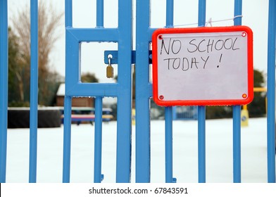 British School Closed Due To Heavy Snowfall