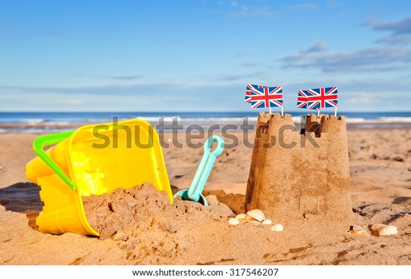seaside bucket and spade