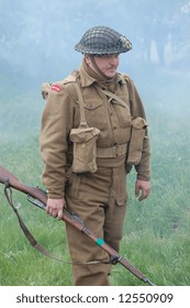 British Soldier . Scottish  Regiment . WW2 Reenacting