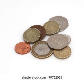 British (uk) currency against a plain white background.