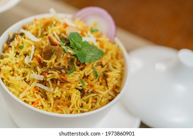 Briyani South Asian Dish Closeup