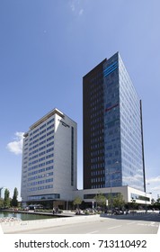 BRNO, Czechia, September 10th, 2017: Mariott Is An American Multinational Diversified Hospitality Company That Manages And Franchises A Broad Portfolio Of Hotels