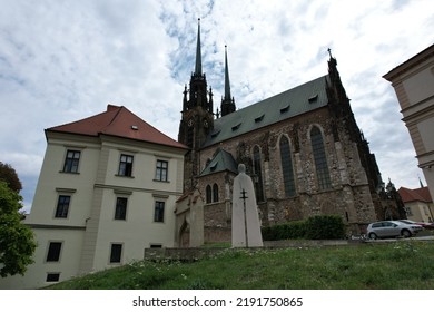 Brno Historical City Center, Cathedral,town Square,Czech Republic,Europe 