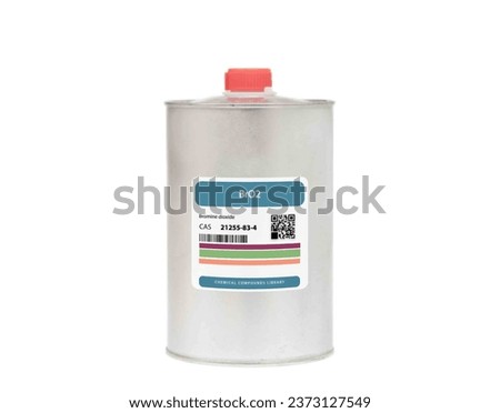 BrO2 - Bromine Dioxide. Chemical in a metal container