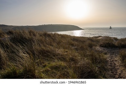 Broad Haven South On The Pembrokeshire Coast In Wales