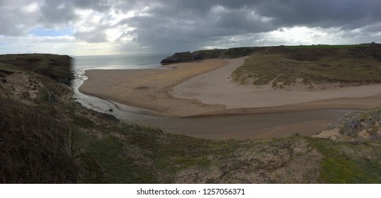 Broad Haven South, Pembrokeshire, Wales, UK.