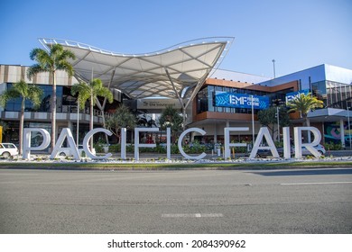 Broadbeach, Queensland, Australia - November 02 2021: Pacific Fair Shopping Center, Hooker Boulevard 