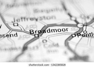 Broadmoor. United Kingdom On A Geography Map