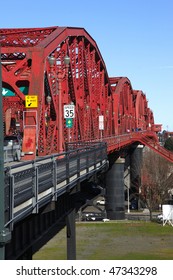 The Broadway Bridge, Portland OR.