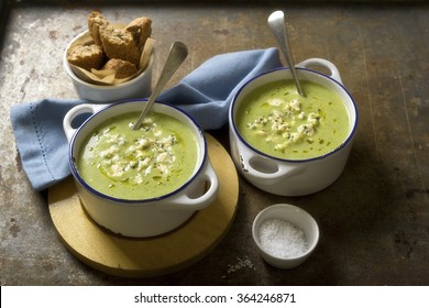 Broccoli And Blue Cheese Soup