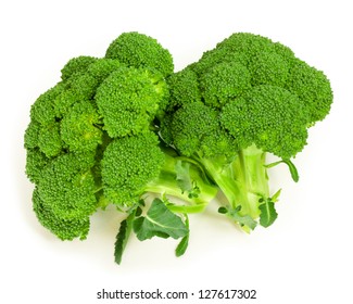 Broccoli Isolated On White