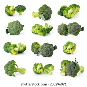 Broccoli Isolated On White Background