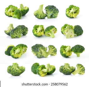 Broccoli Isolated On White Background