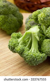Broccoli - the main ingredient of many organic food.