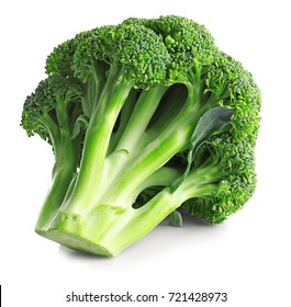 Broccoli On White Background