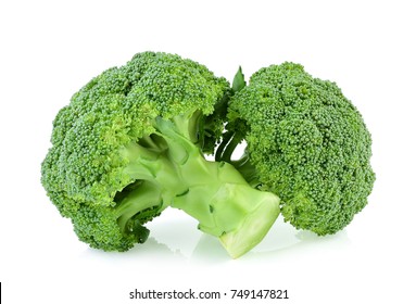 Broccoli On White Background