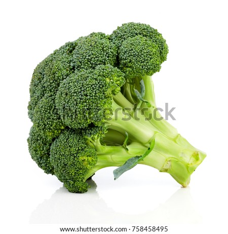 broccoli on white background Stock photo © 