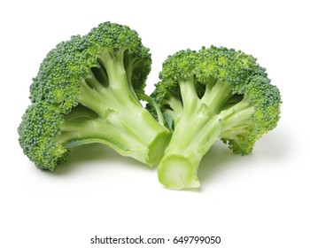 Broccoli vegetable on white background 