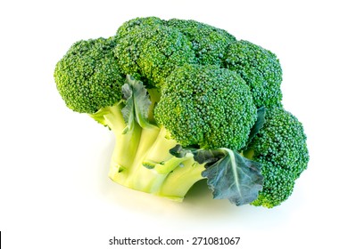 Brocolli Isolated On White