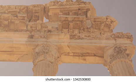 A Broken Abacus From Ancient Greek,  Temple Of Apollo.