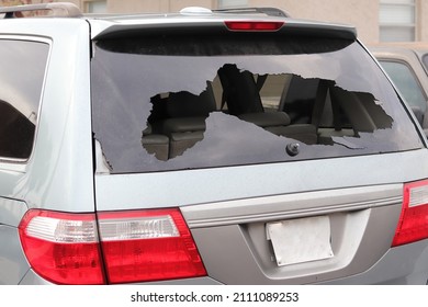Broken Back Window in SUV