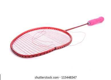 Broken Badminton Racket