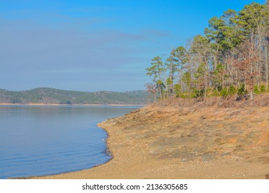 Broken Bow Lake At Beavers Bend State Park In Broken Bow, Oklahoma