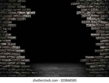 Broken Brick Wall