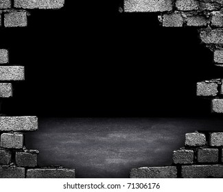 Broken Brick Wall