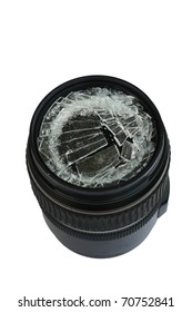 Broken Camera Lens