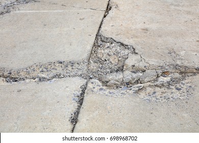 Broken Concrete Floor