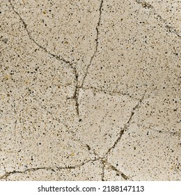 Broken Concrete Floor Closeup Texture