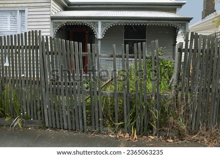 Similar – Image, Stock Photo Over fence Front garden