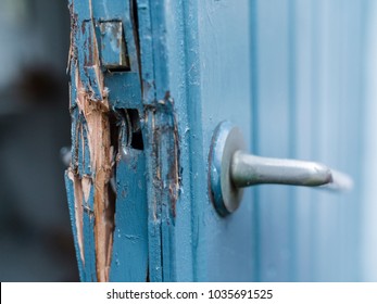 Broken Door Images Stock Photos Vectors Shutterstock