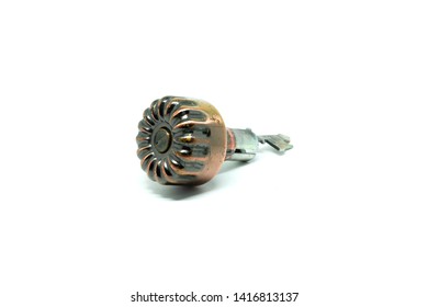 Broken Door Knob Isolated Object