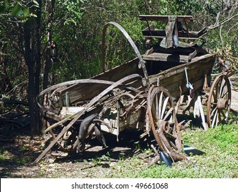 Broken Down Abandoned Wagon