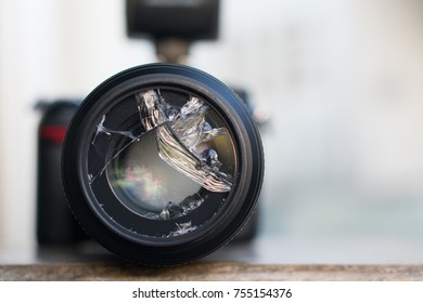 Broken Dslr Camera Lens Stock Photo 755154376 | Shutterstock