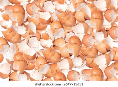 Broken Egg Shell Pattern, Crushed Eggshell, Calcium Supplement wallpaper, Cracked Eggshells, Natural Compost Ingredient, Broken Egg Shells Background Top View